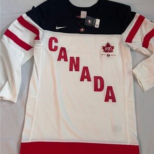 Nike Black and White TEAM  Canada Jersey